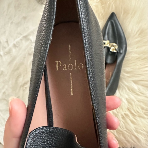 NWOB! Linea Paolo Women Mabel Pointed Toe Loafer in Black. Sz 8 - Picture 2 of 7